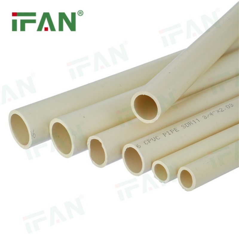 IFAN All Size CPVC Plastic Tube ASTM SCH40 80 DIN Plumbing  Specification image