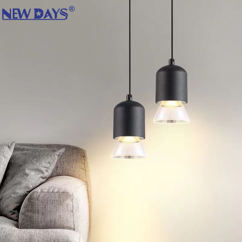 NEWDAYS brand's cross-border new led modern and simple pendant lamps, colorful creative high-display low-voltage bar table lamps, energy-saving high-brightness ambient lighting pendant lamps and lighting fixtures Specification image