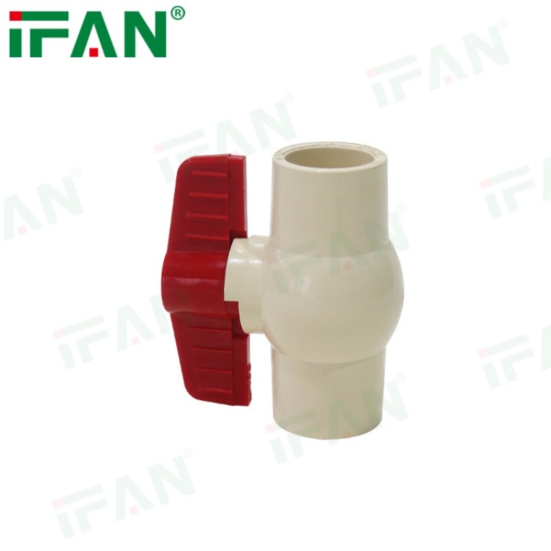 Ifan Customized CPVC Single Union Butterfly Ball Valve Item Picture