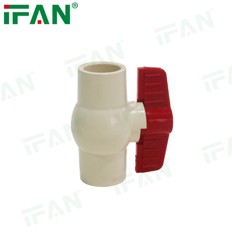 Ifan Customized CPVC Single Union Butterfly Ball Valve