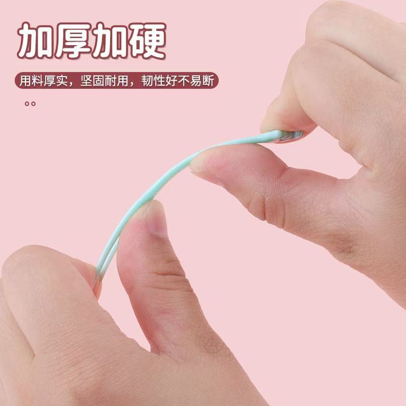 Colorful cartoon handle, fruit fork, bento pick, ceramic chopsticks, daily necessities, toothpick decoration Item Picture