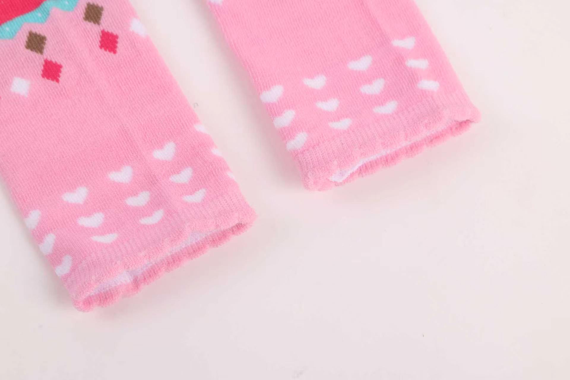 الأطفال الملون مع جوارب طويلة من القطن النقي، الهواء النقي الرالرالر detail image 8