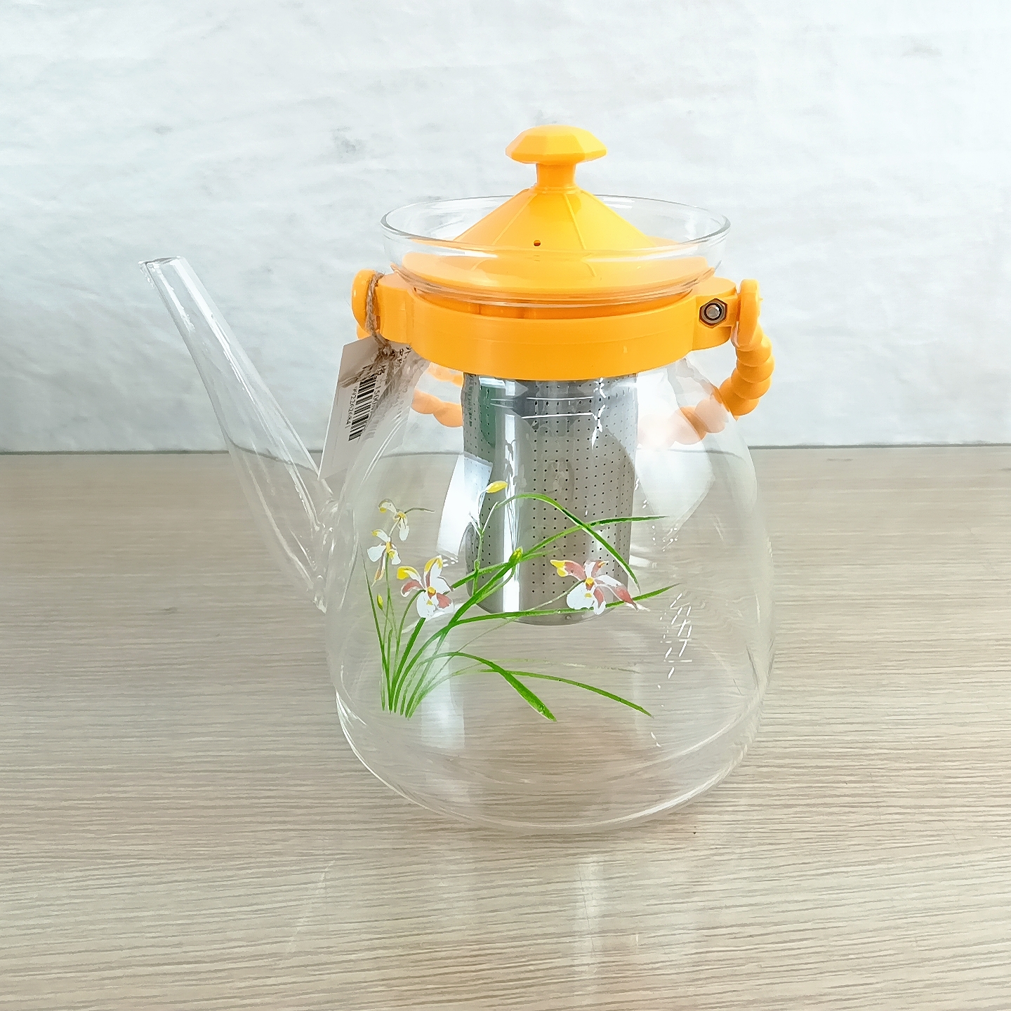 DF99226耐热玻璃泡花茶壶家用茶水分离过滤煮电陶炉茶具套装冲茶器茶漏DF TRADINGHOUSE 