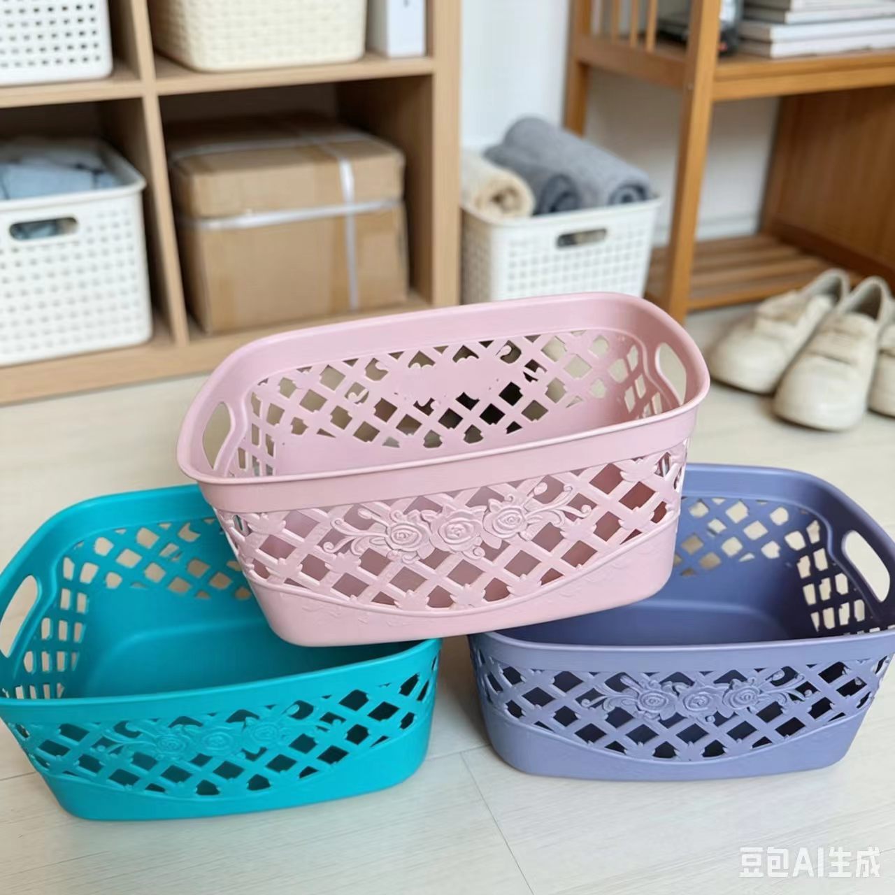装饰花桶/花篮实物图