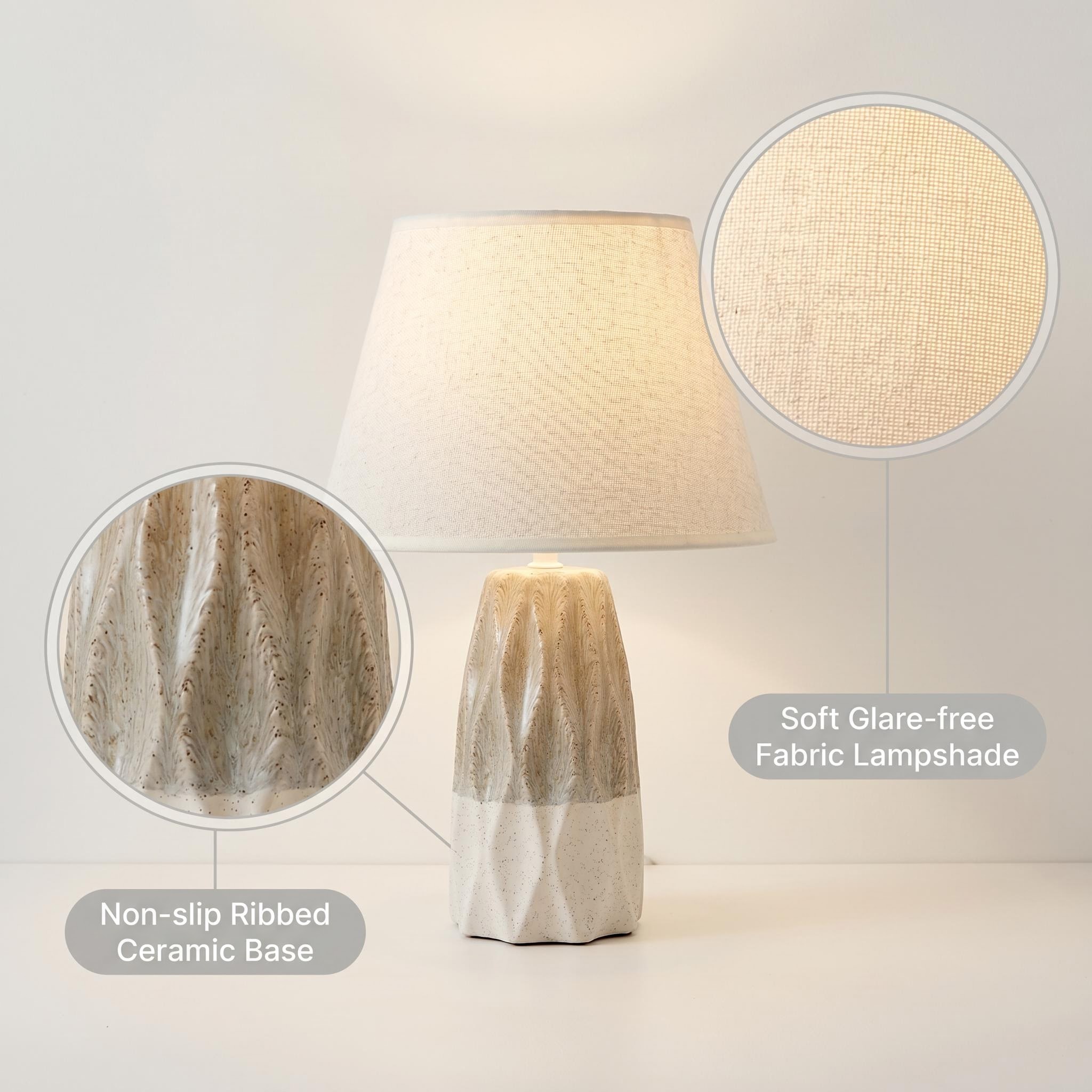 The 2026JL Jilian new two-color wabi-sabi style series table lamp starts from 36 pieces per piece Application Scenario