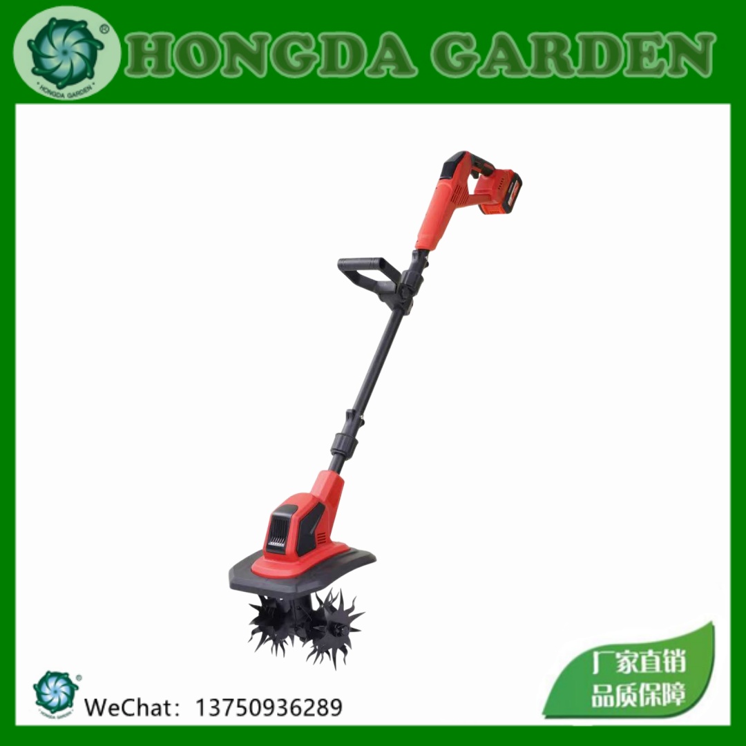 Multi-functional electric micro-tiller, lithium battery soil loosening machine, cordless soil turning machine, soil planer, household and agricultural soil loosening