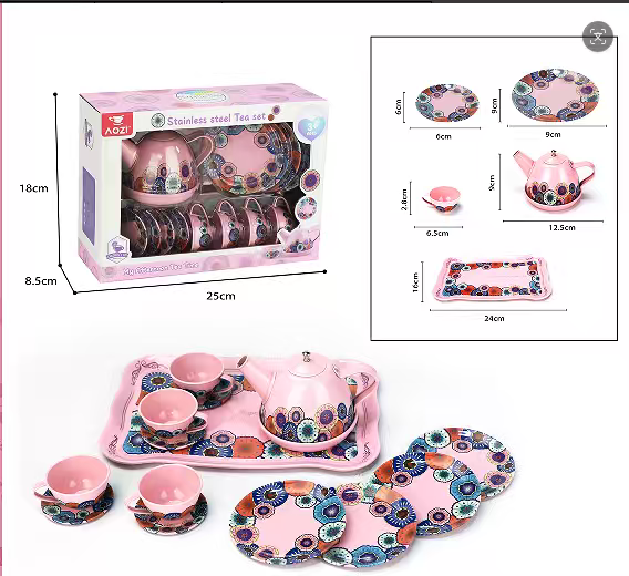 Play house toy set, children's role-playing simulation kitchen and dining room toys