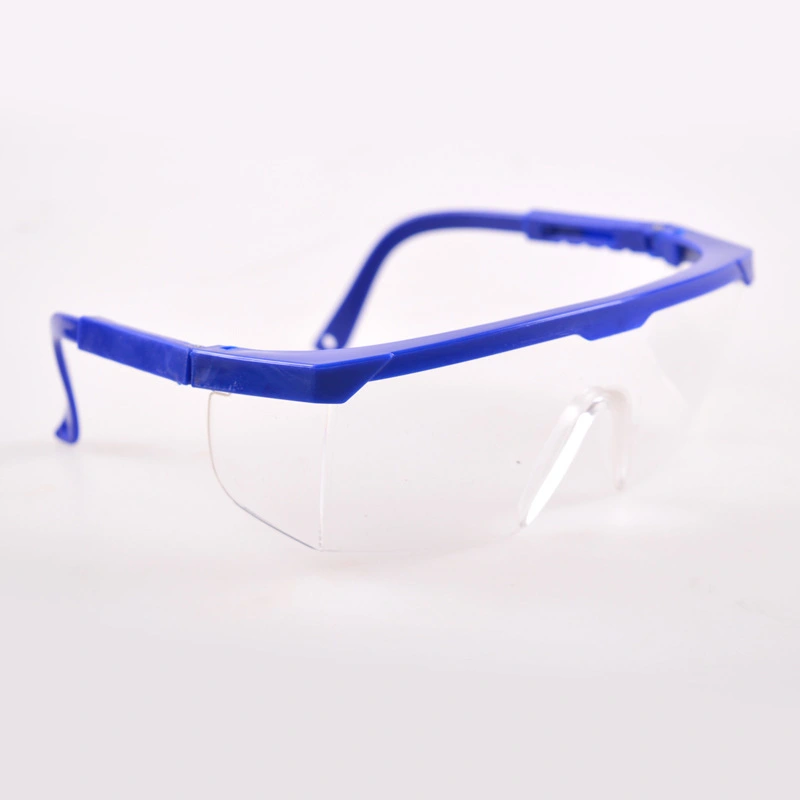 Factory stock anti-fog pc thickened and polished protective glasses, anti-splash, acid and alkali resistant, telescopic leg anti-impact glasses, protective glasses, goggles, telescopic leg windproof glasses, anti-splash and anti-impact labor protection protective glasses, eye protection glasses detail image 4