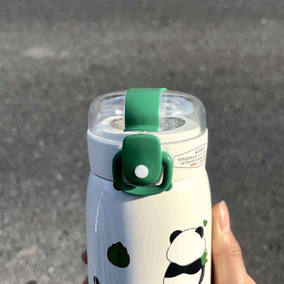 萌熊透明吸管熊猫350ML详情图10