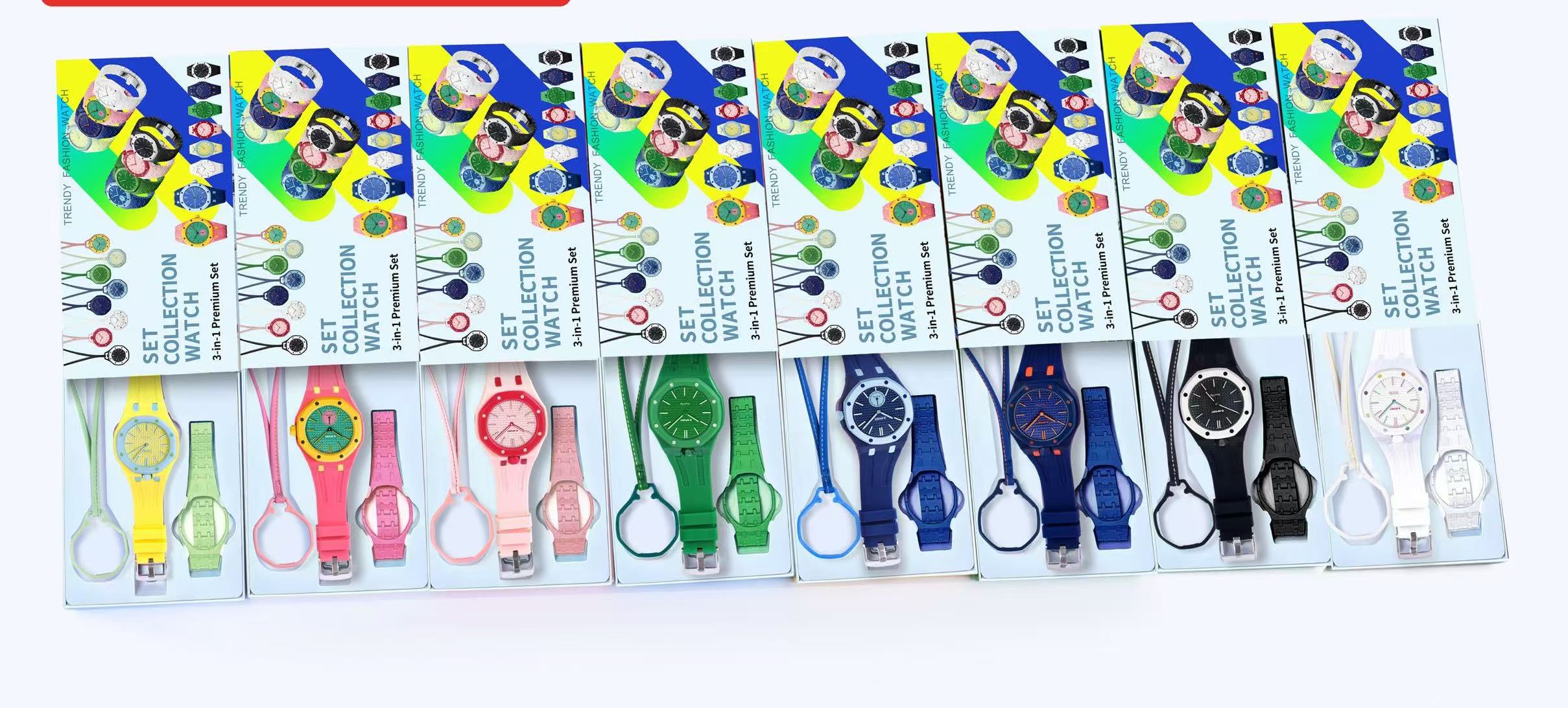 手表/手表男表/水钻手表/五件套/Watch产品图