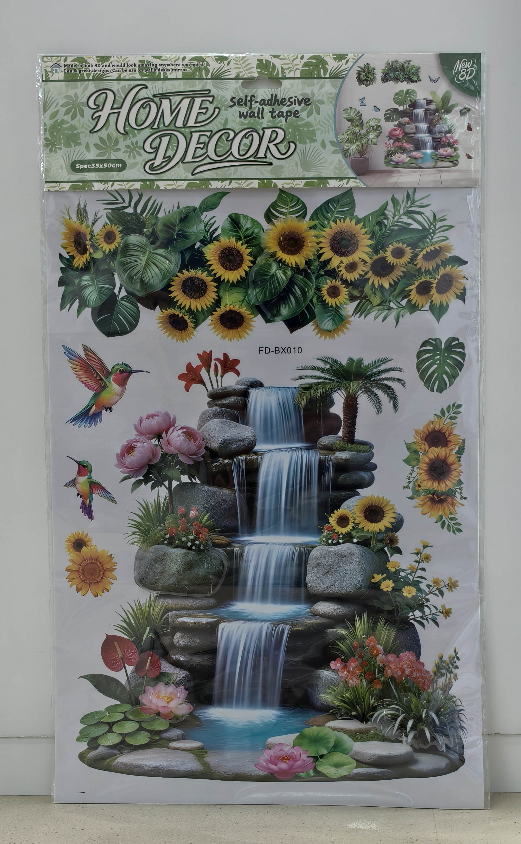 FD-BX Waterfall Layer upon Layer Decorative stickers