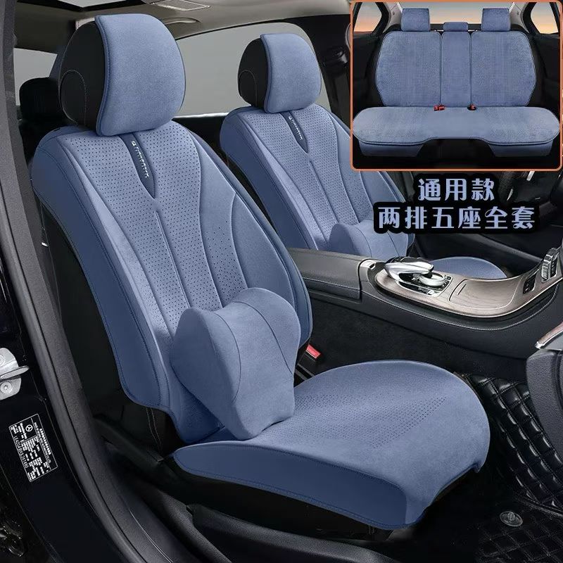 Automotive parts gel memory foam summer breathable all-season saddle mat detail image 4
