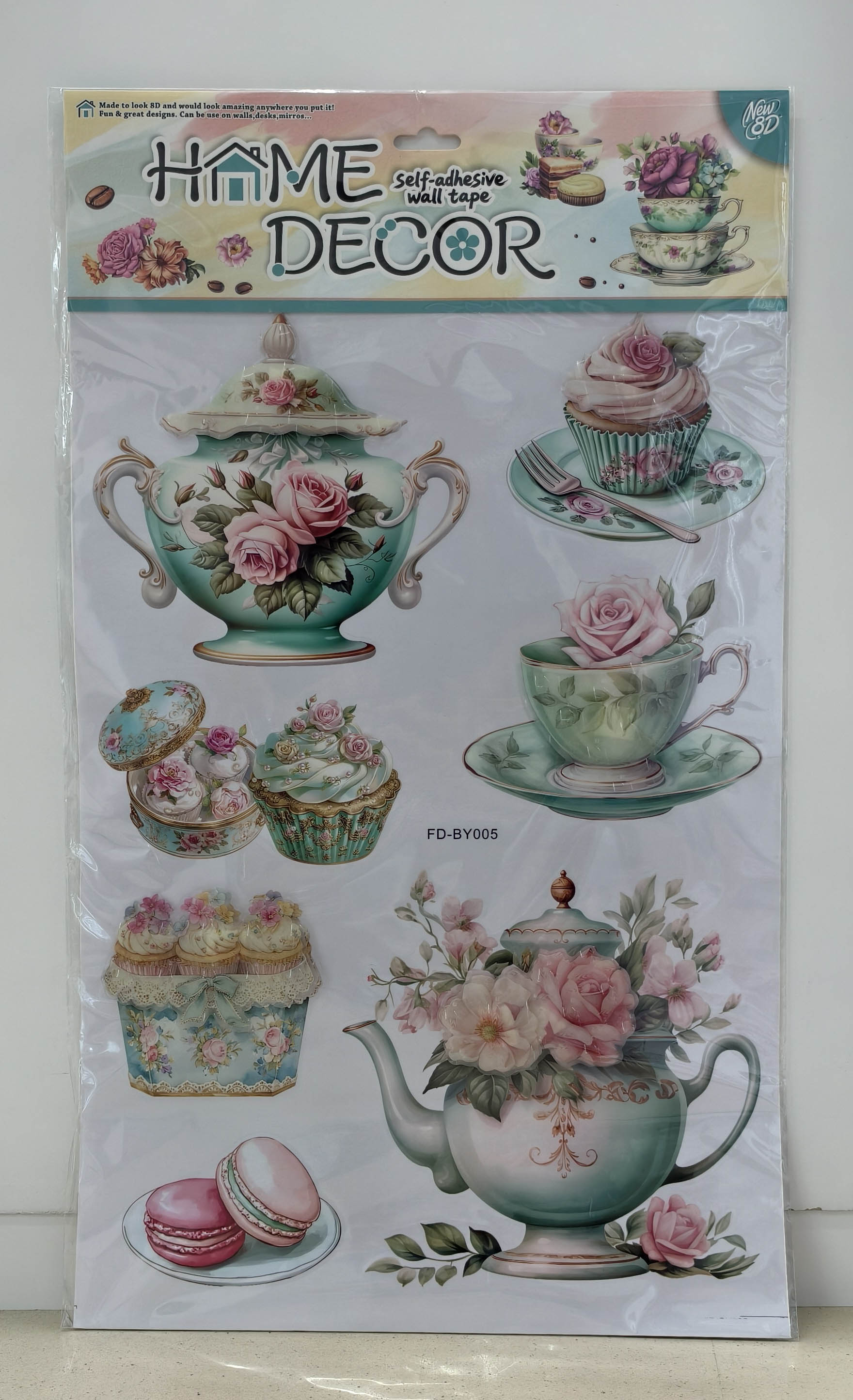 墙贴/墙裙/墙壁贴纸贴画/浴室墙面防水贴纸/滴胶墙贴产品图