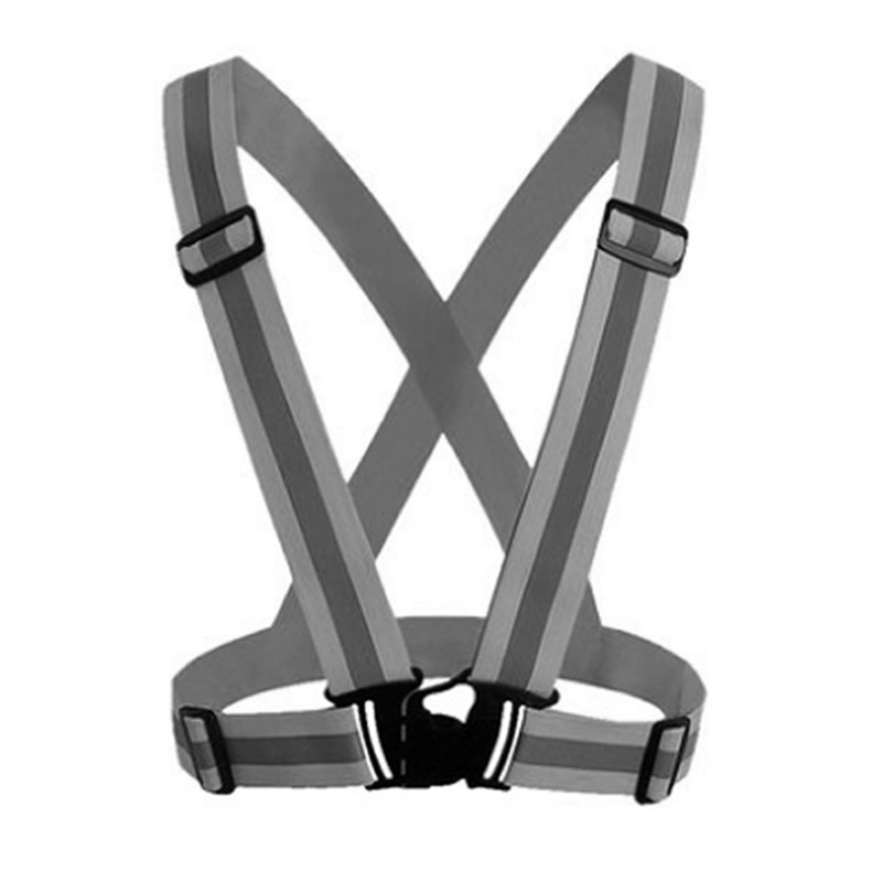 Shengchi elastic shoulder strap reflective vest, night running and cycling safety protection, adult and children, adjustable elastic shoulder strap, adjustable reflective shoulder strap, night running chauffeur, elastic arm strap, waist belt, traffic safety reflective vest, waistcoat elastic strap detail image 8