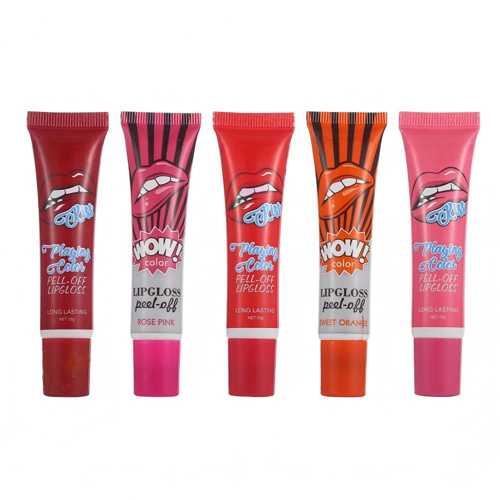 Foreign trade cross-border South America, Brazil, Africa, Europe and America fashion thick SLA LIP GLOSS LIP gloss Lip gloss Lip gloss can be peel-off