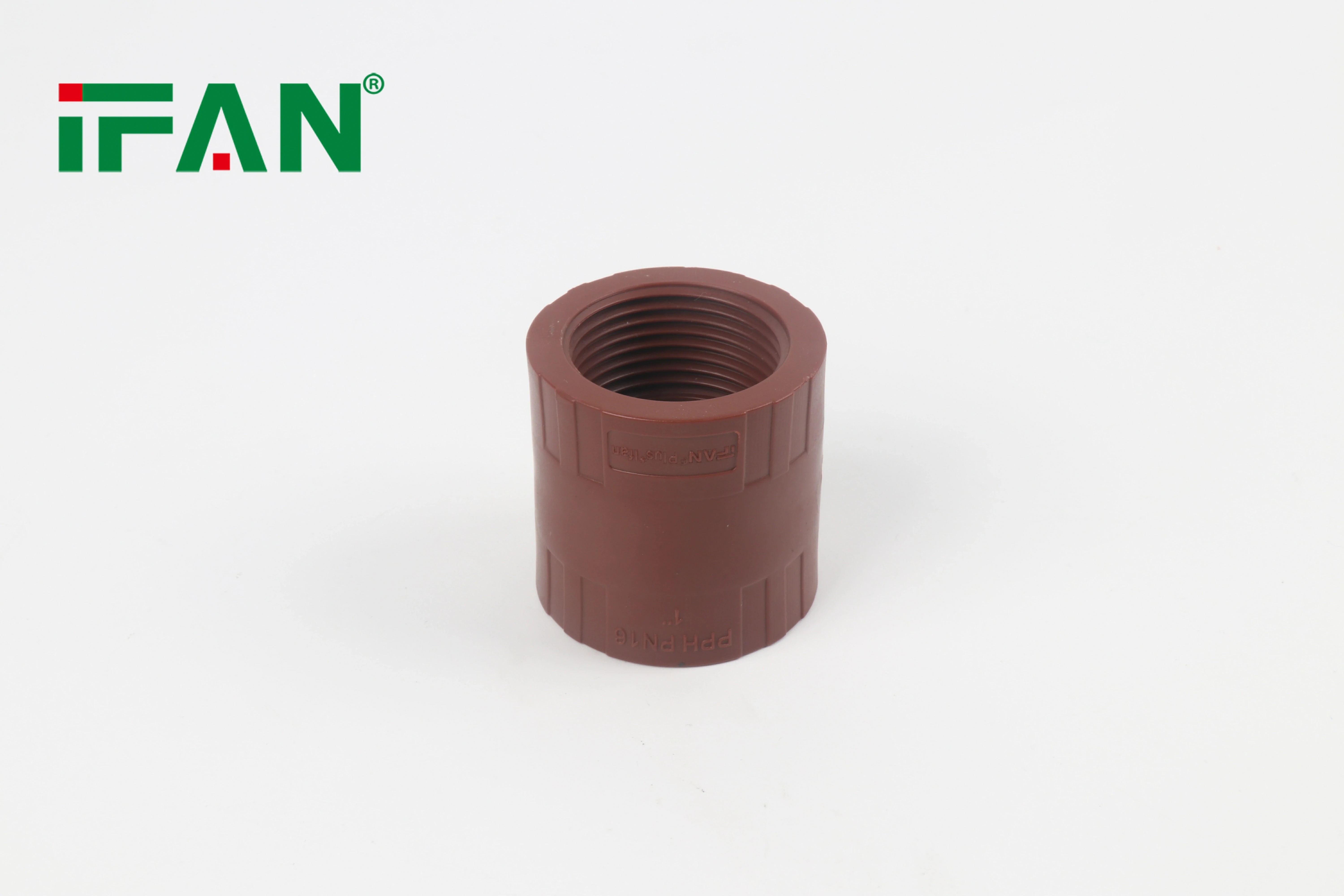 Chinese Factory Direct IFAN Brown PPH Pipe Fittings Socket details Picture