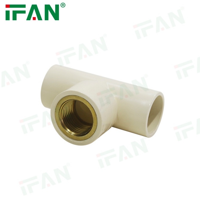 Ifan High Quality Female Thread Tee Brass Insert Specification image