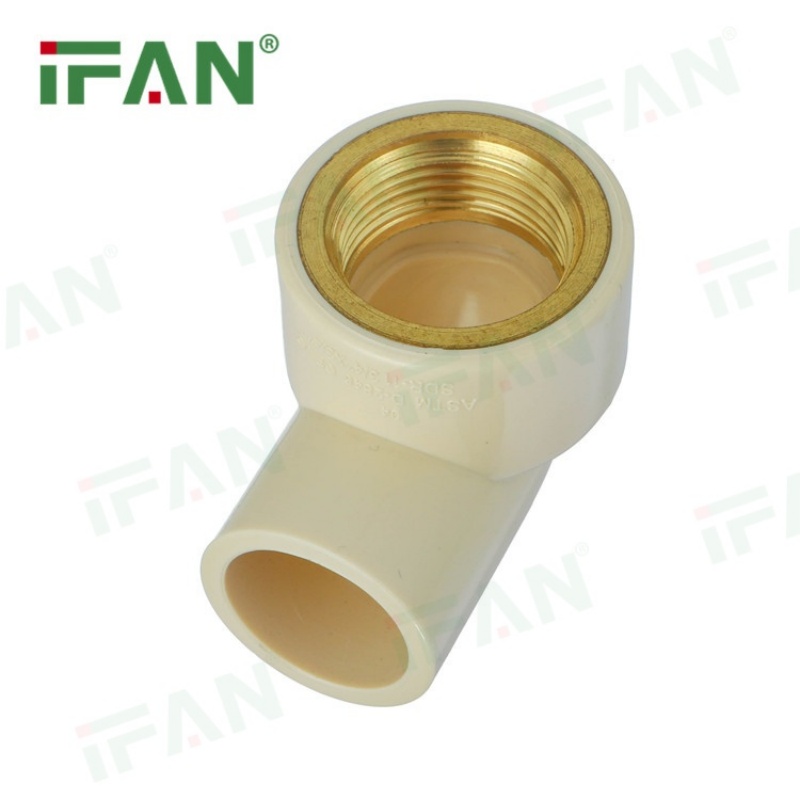 Ifan Water Brass Insert Female Thread Elbows Specification image