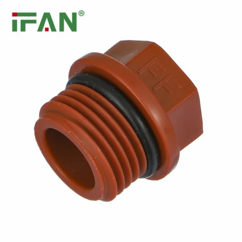 Professional Manufacturer IFAN PPH Pipe Fittings Male Plug details Picture