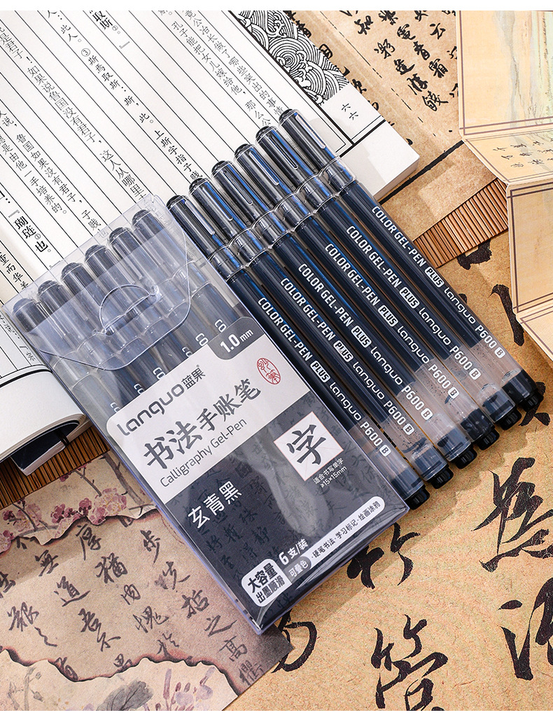 蓝果立体丙烯绘画笔手账笔礼盒套装高颜值可叠色学生美术绘画笔 pic 23