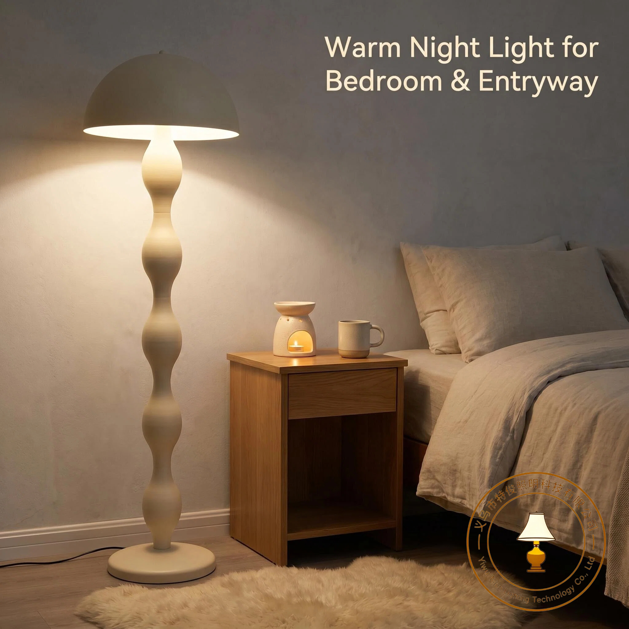2026JL's new cream-style Nordic girl InS-style floor lamp, starting from 2 pieces per piece