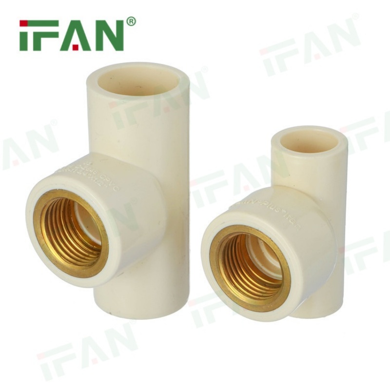 Ifan High Quality Female Thread Tee Brass Insert
