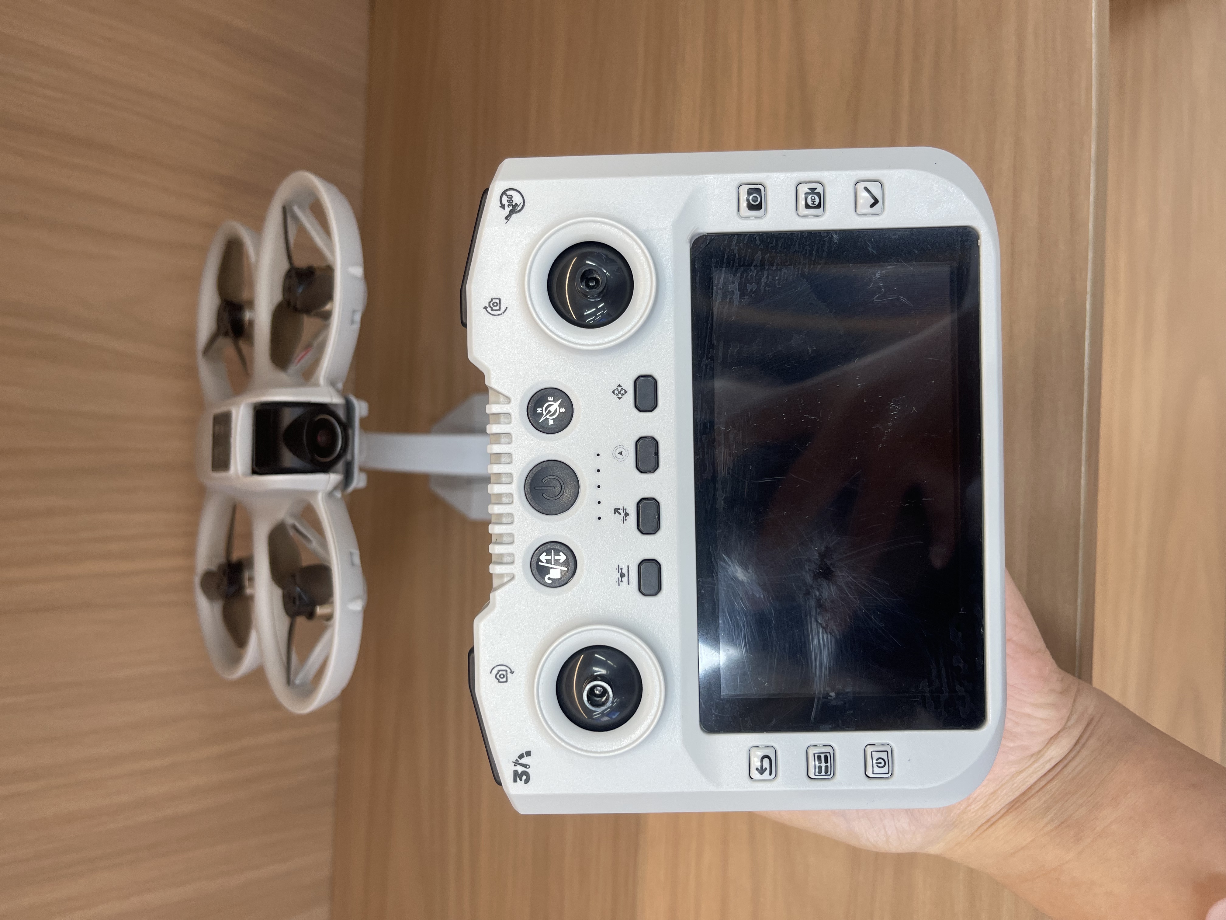 Imported electric remote-controlled hovering drone children's toy with remote control, drone remote control engineering vehicle toy remote control Application Scenario