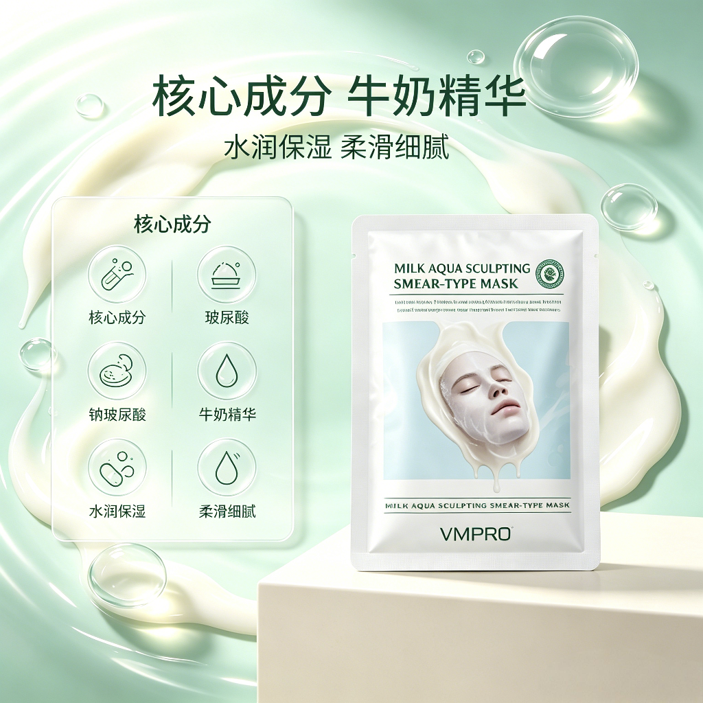 VIVIPro牛奶水光雕塑面膜详情图3