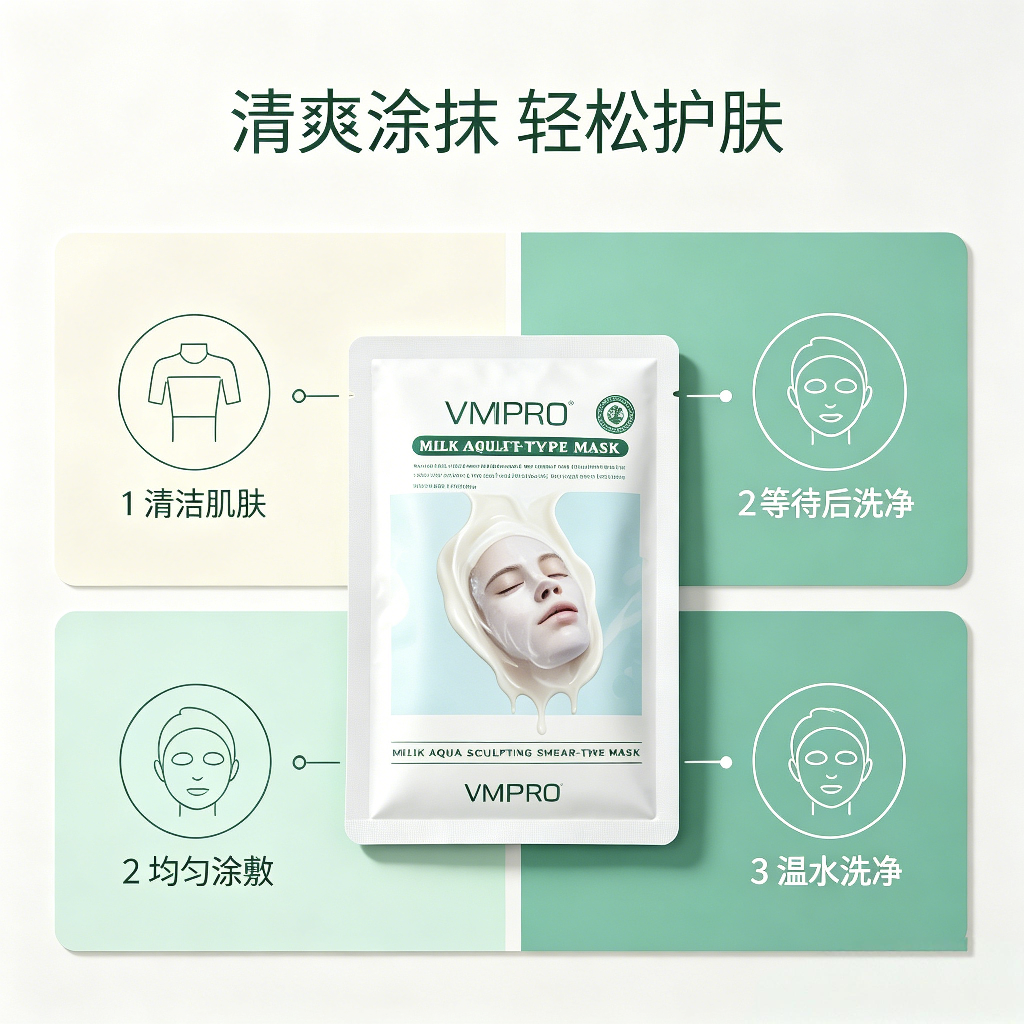 VIVIPro牛奶水光雕塑面膜详情图5