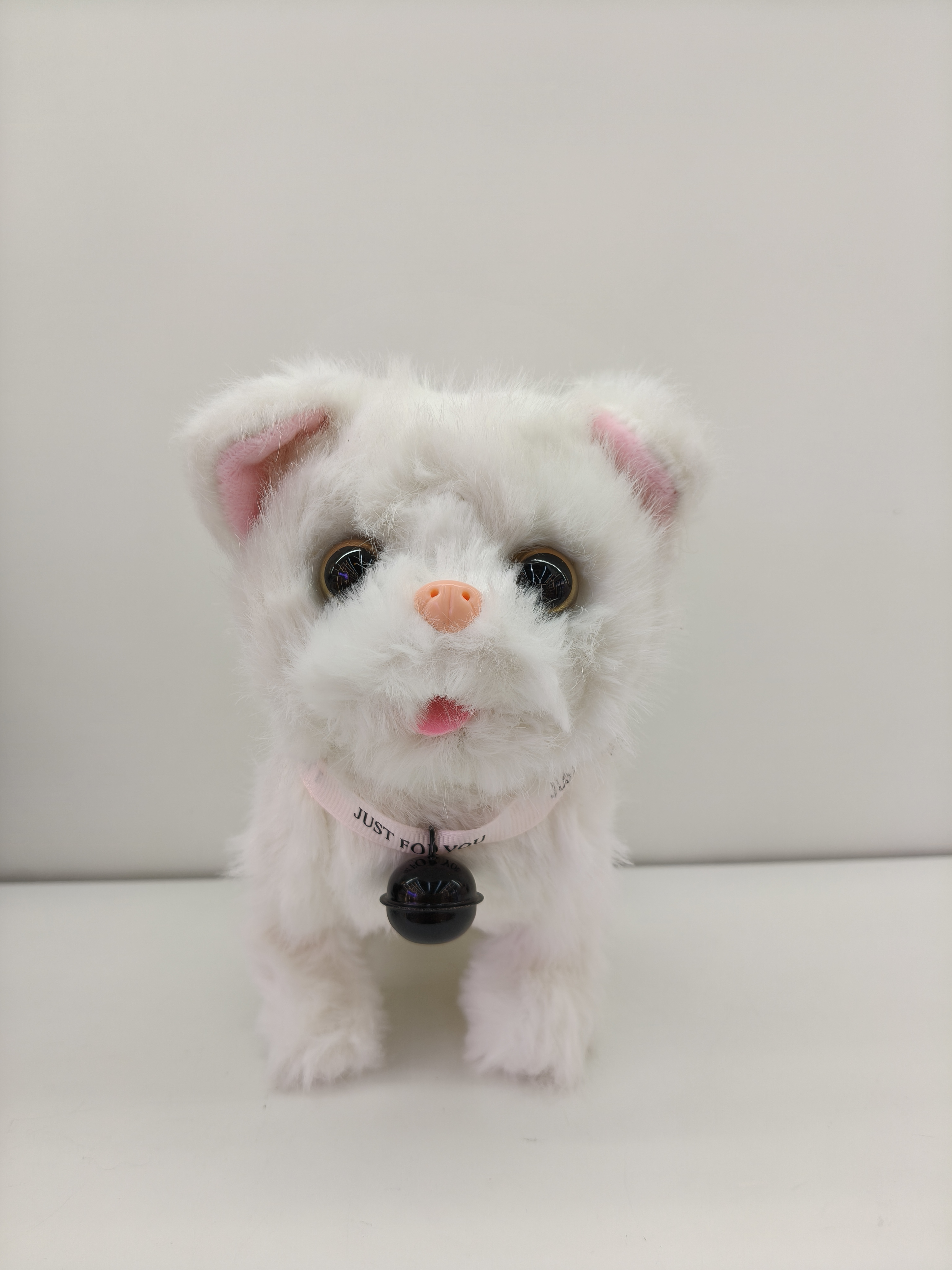 Talking cat plush electric toy, recording singing, walking, wagging tail, children's toy Specification image