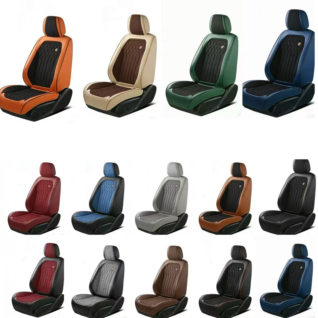 Gel memory foam car seat cushion, summer breathable car parts set, universal seat cover BX663 model detail image 9