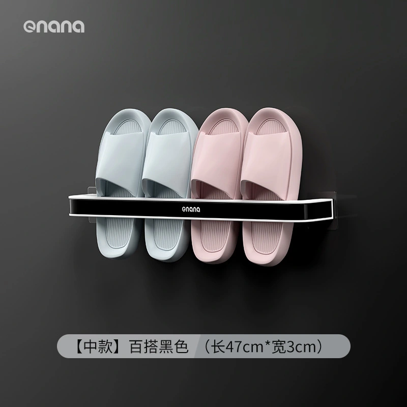 Customized bathroom storage racks, no-drilling slippers racks, storage racks, shoe racks, wall-mounted magic tools, hanging racks, bathroom wall racks detail image 4