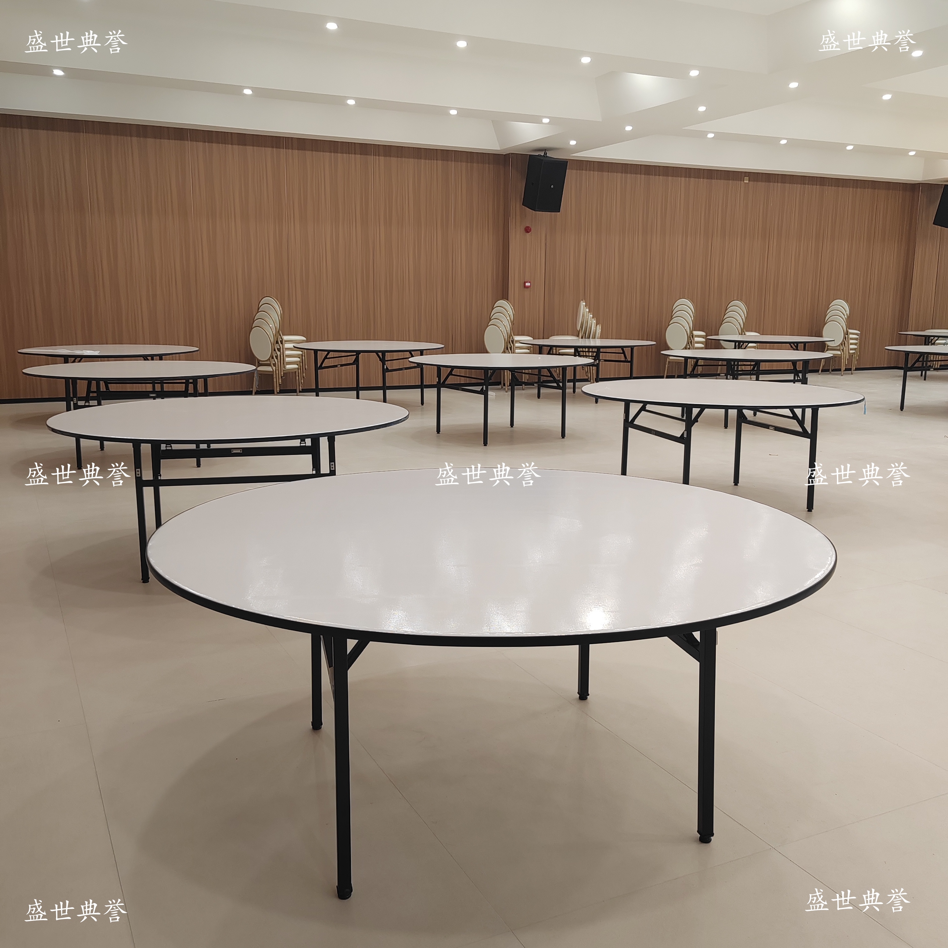 Yangquan International Hotel Catering furniture, wedding banquet folding round tables, foreign trade banquet tables, 10-person tables for restaurants Yangquan International Hotel Catering furniture, wedding banquet folding round tables, foreign trade banquet tables, 10-person tables for restaurants