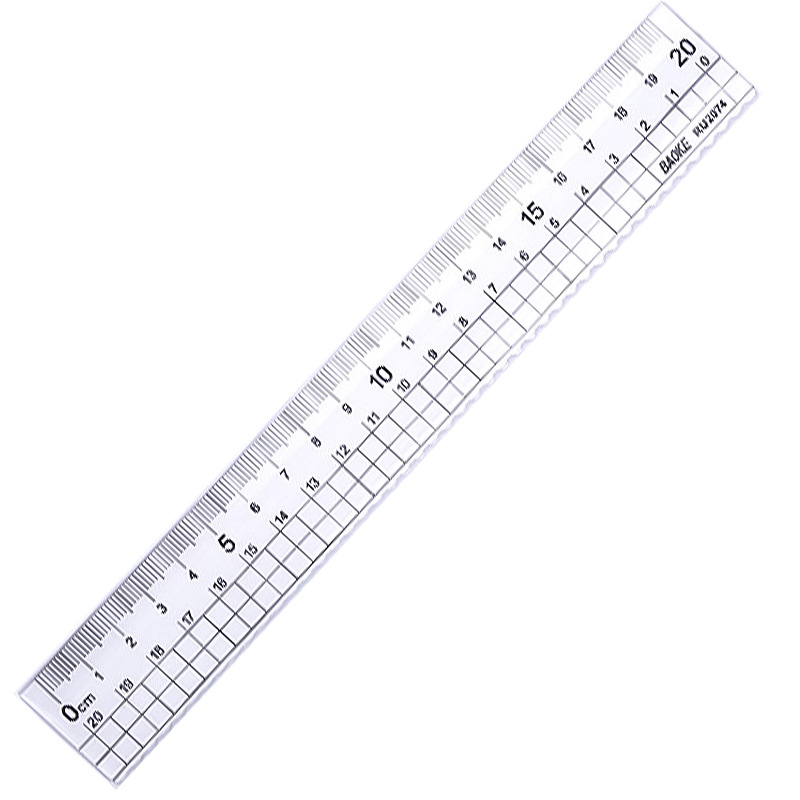 مقياس قياس قياس 20 سم 20 سم لأداة رسم الخرائط من طراز BukRU2074. Specification image