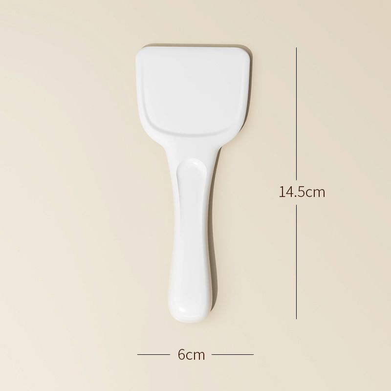 Food-grade plastic spatula for household ice stir-frying machines, specially designed for yogurt stir-frying machines detail image 2