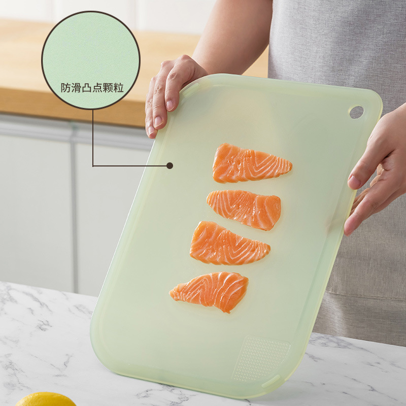 Household kitchen cutting board, anti-mold and antibacterial, double-sided classification cutting board for baby food, three-piece set for cutting vegetables and fruits 9 detail image 7