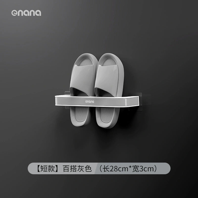 Customized bathroom storage racks, no-drilling slippers racks, storage racks, shoe racks, wall-mounted magic tools, hanging racks, bathroom wall racks detail image 6