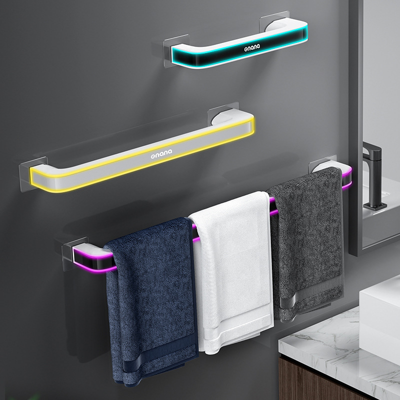 Customized bathroom storage racks, no-drilling slippers racks, storage racks, shoe racks, wall-mounted magic tools, hanging racks, bathroom wall racks