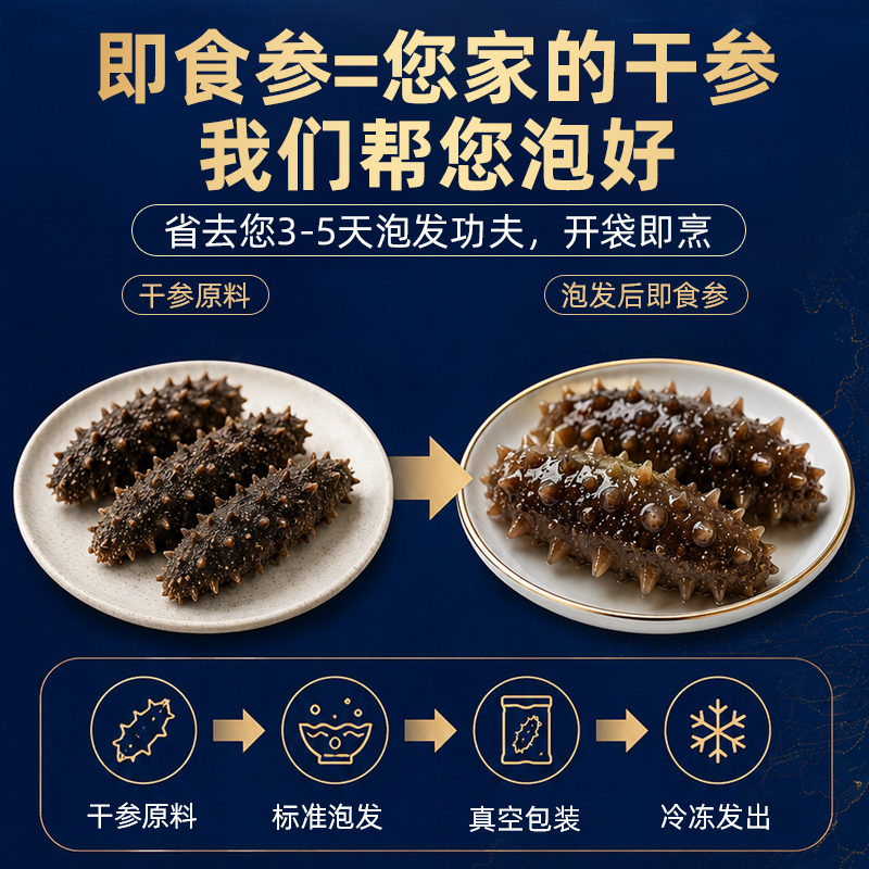 Russian imported wild dried red sea cucumbers, deep-sea six-row spines, postpartum tonic gift box for pregnant women and the elderly, free shipping by SF Express, 250 grams, 100 pieces Application Scenario