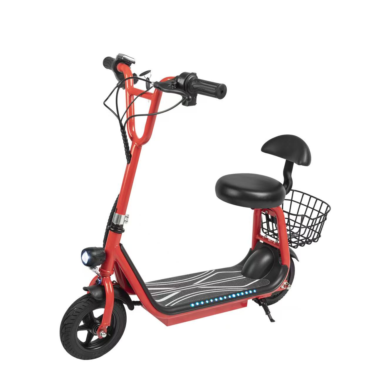 Blue electric scooter, children's slide car, yo-yo car, slide car, electric scooter Item Picture