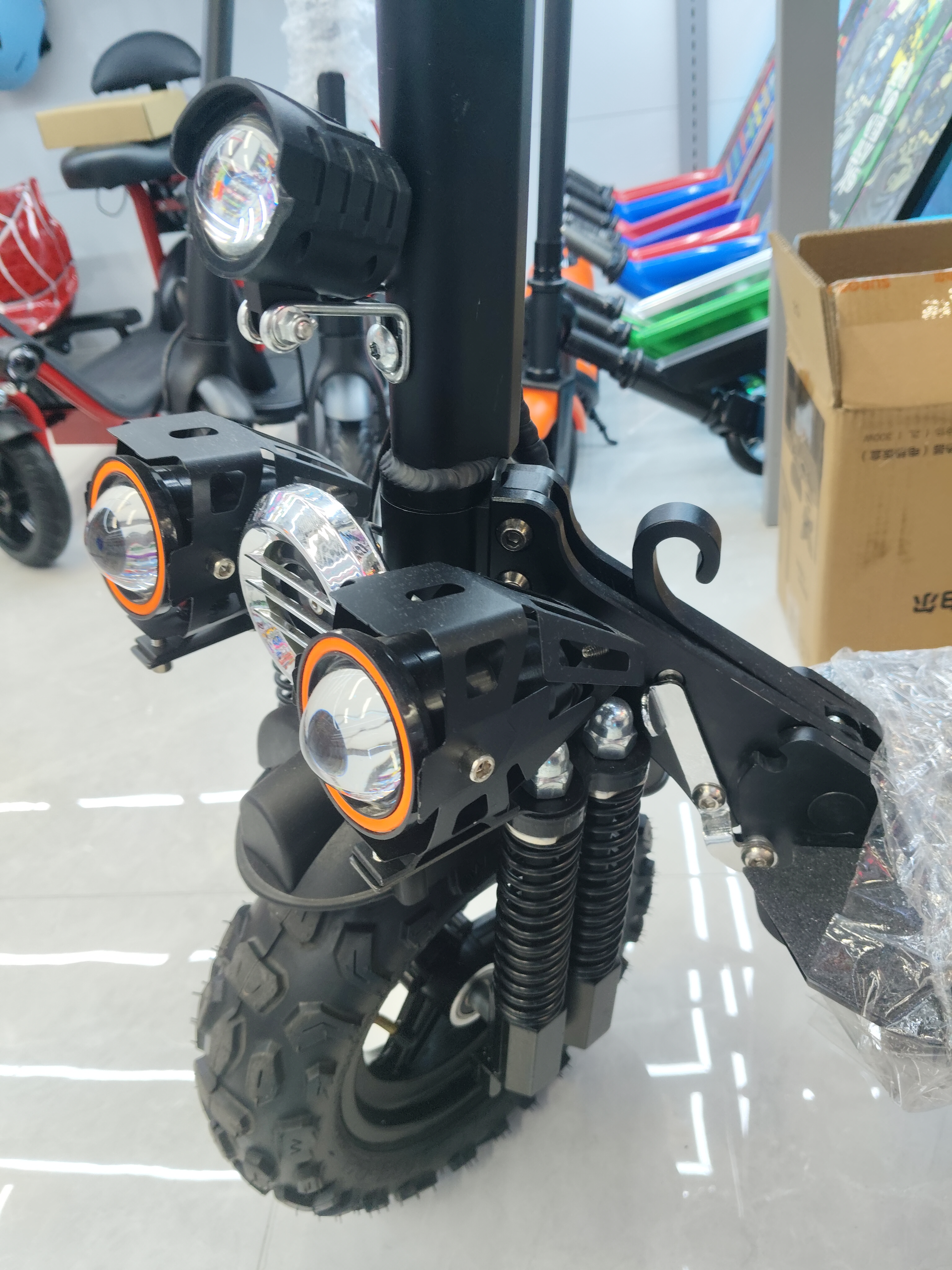 Electric scooter, off-road scooter Specification image