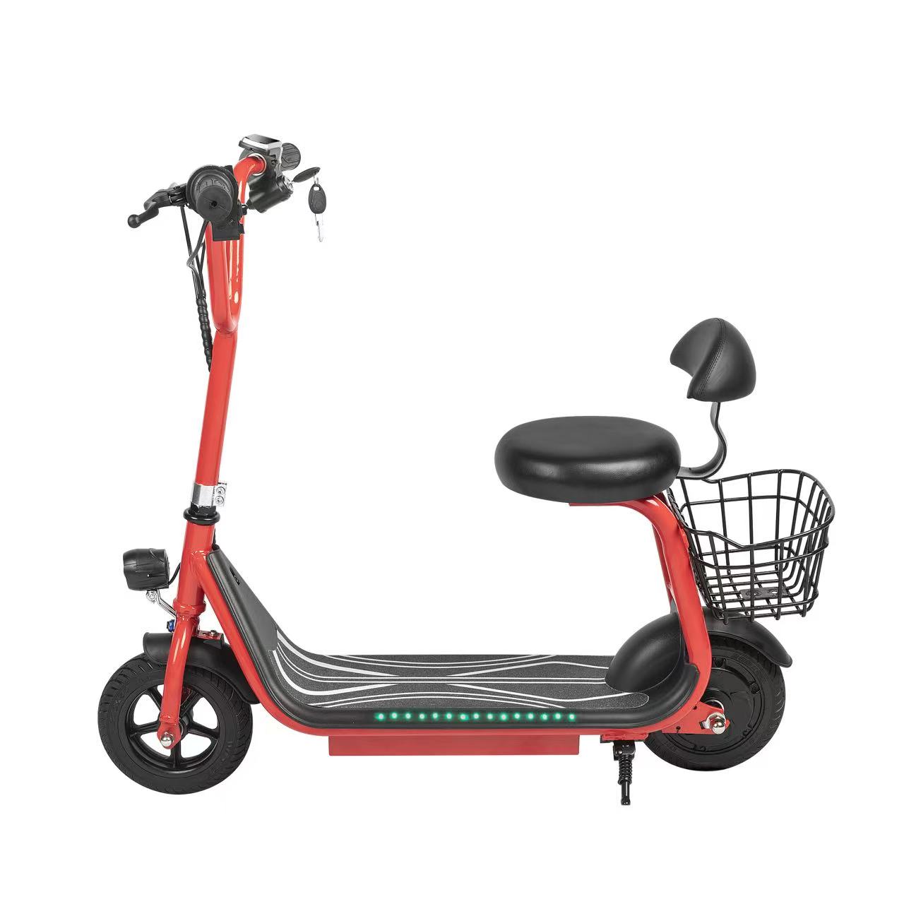 Blue electric scooter, children's slide car, yo-yo car, slide car, electric scooter