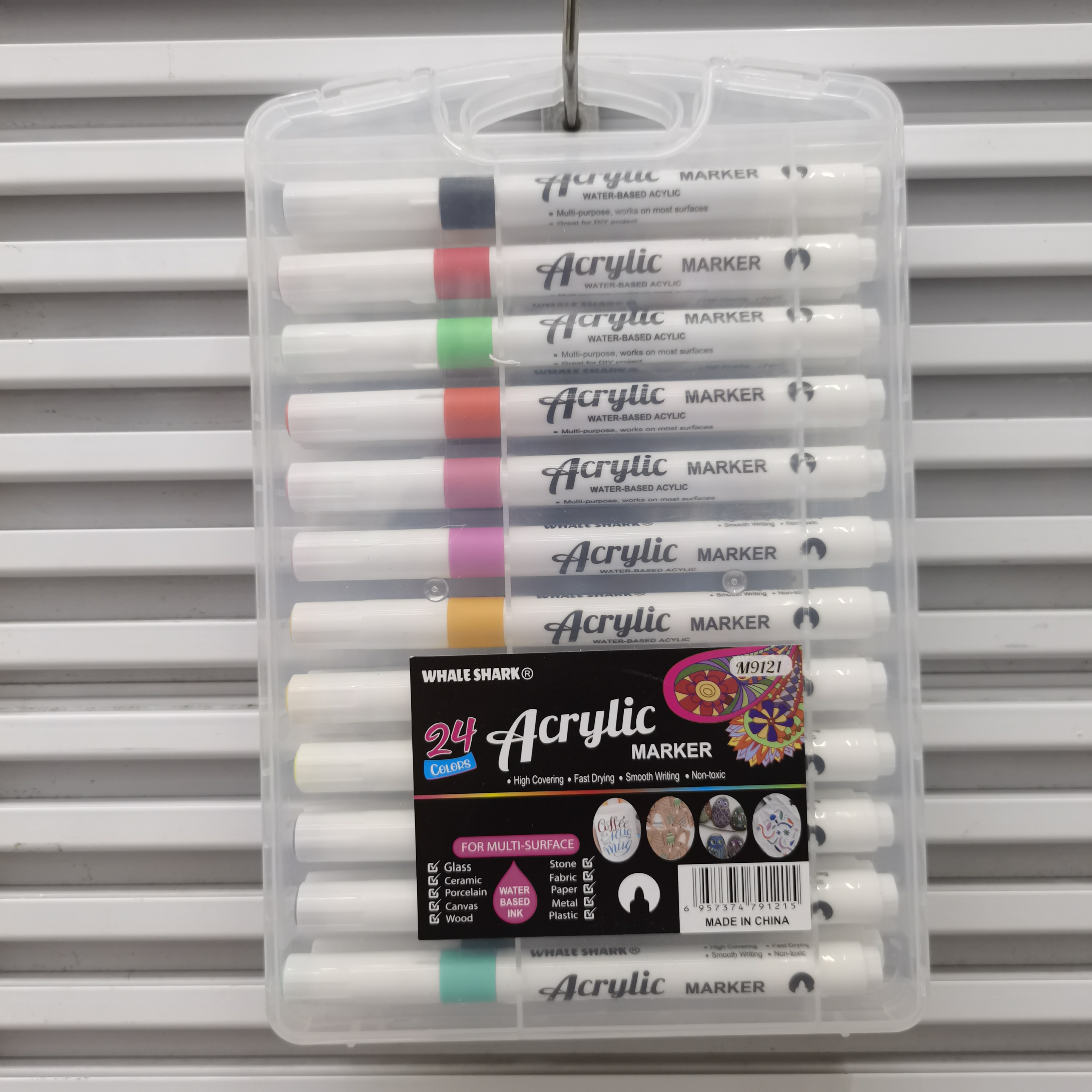 Acrylic marker pens, watercolor pens, triangular pen holders, drawing pens for primary school students Specification image