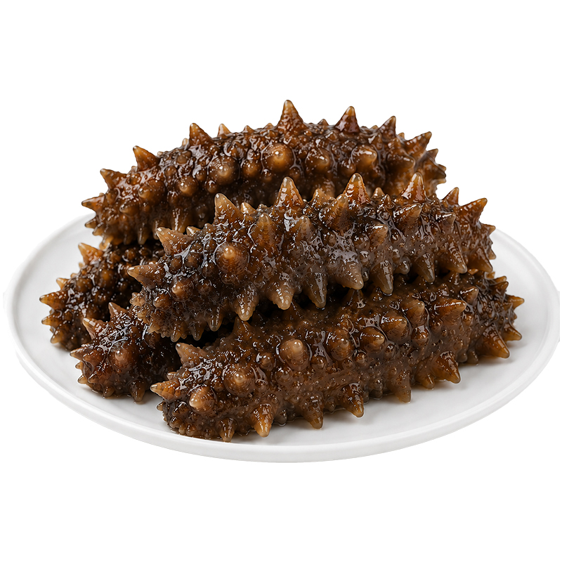 Russian imported wild dried red sea cucumbers, deep-sea six-row spines, postpartum tonic gift box for pregnant women and the elderly, free shipping by SF Express, 250 grams, 100 pieces Item Picture