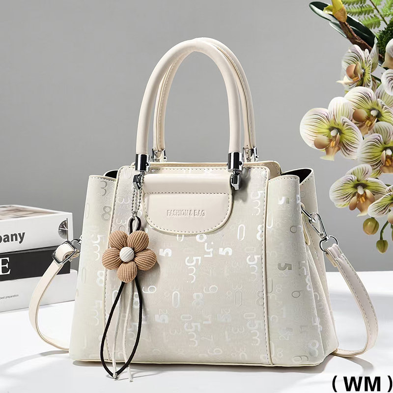 Meifang Luggage and Yiding Bag Industry's new women's bag, a large-capacity digital hand-held shoulder crossbody bag details Picture