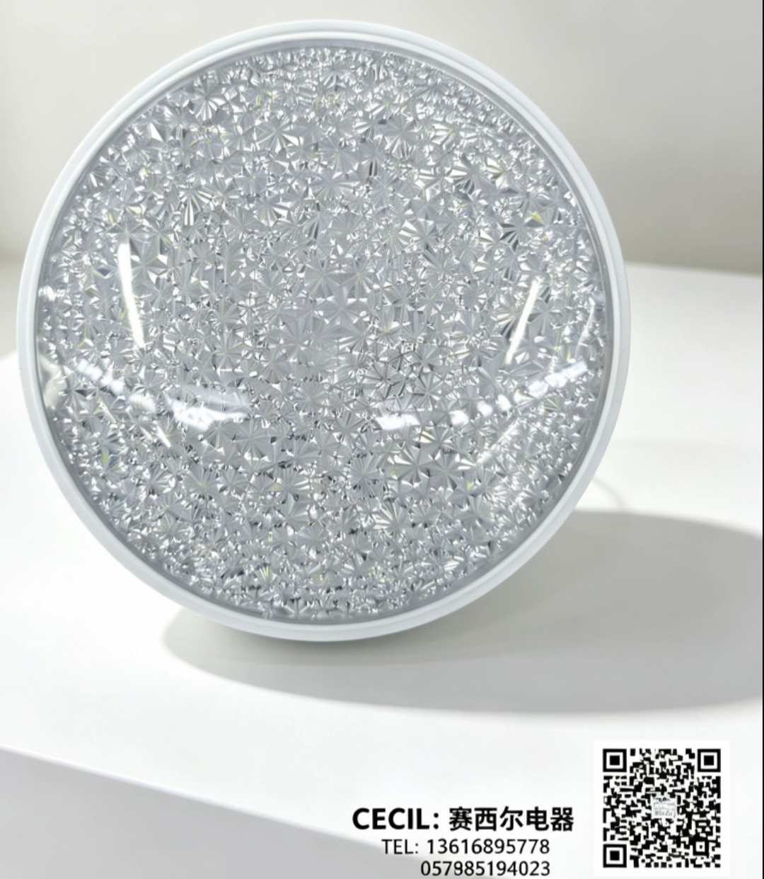 E27 Diamond Crystal LED Bulb Lamp, diamond-patterned concentrating energy-saving bulb, home living room chandelier, factory high-brightness lighting source
