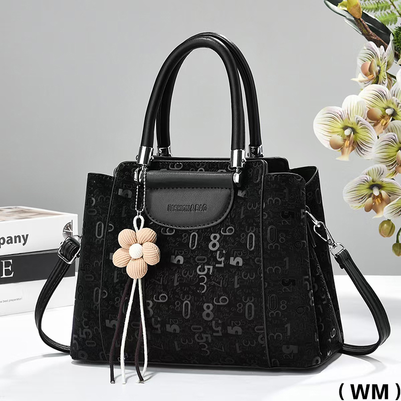 Meifang Luggage and Yiding Bag Industry's new women's bag, a large-capacity digital hand-held shoulder crossbody bag Specification image