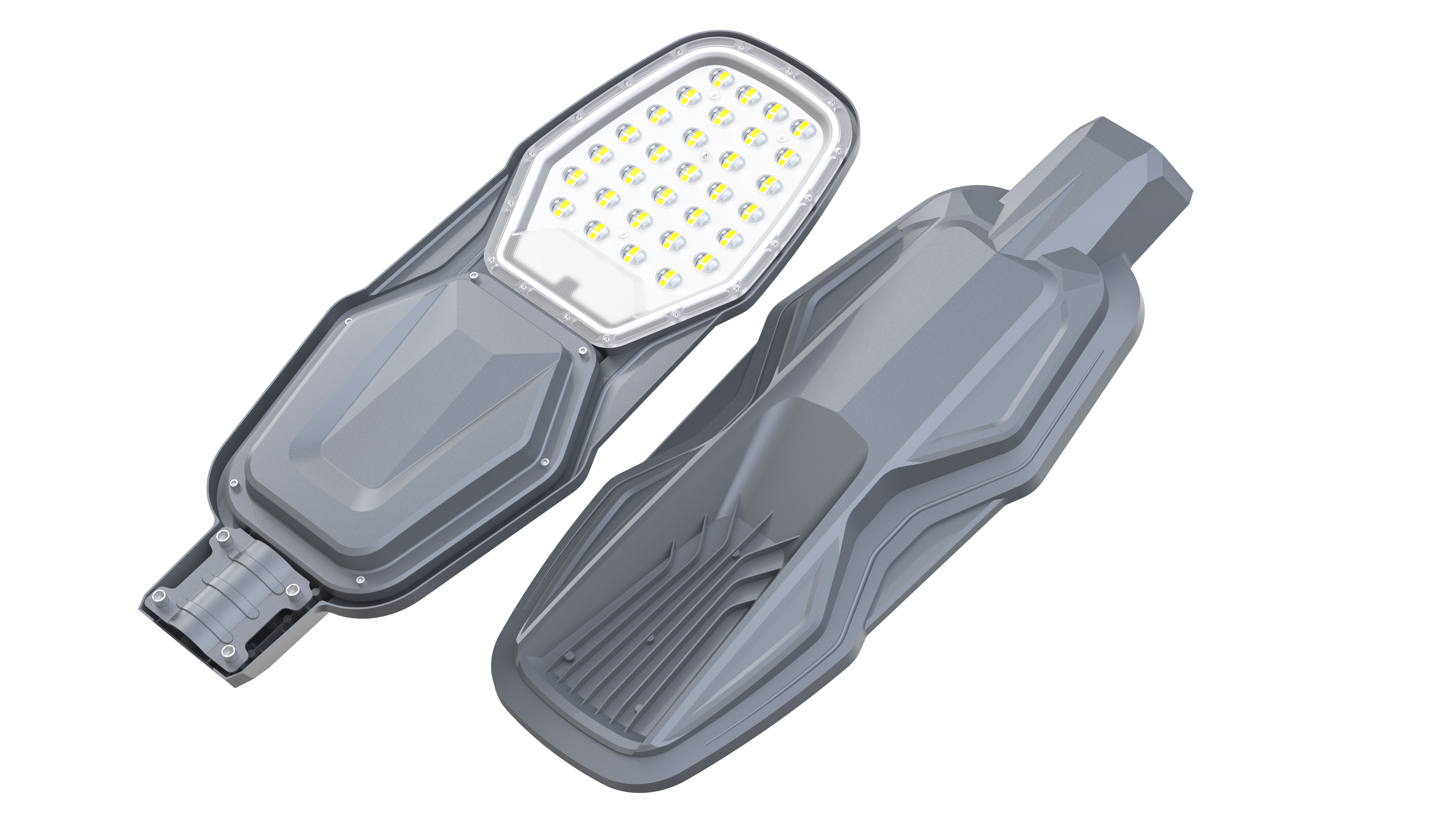 Novartis die-cast aluminum integrated solar street lamp Item Picture