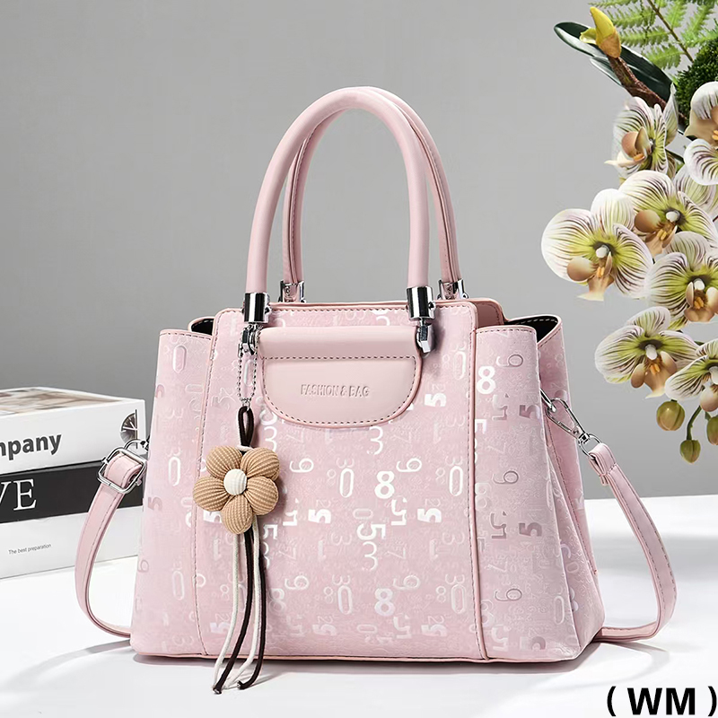 Meifang Luggage and Yiding Bag Industry's new women's bag, a large-capacity digital hand-held shoulder crossbody bag Item Picture