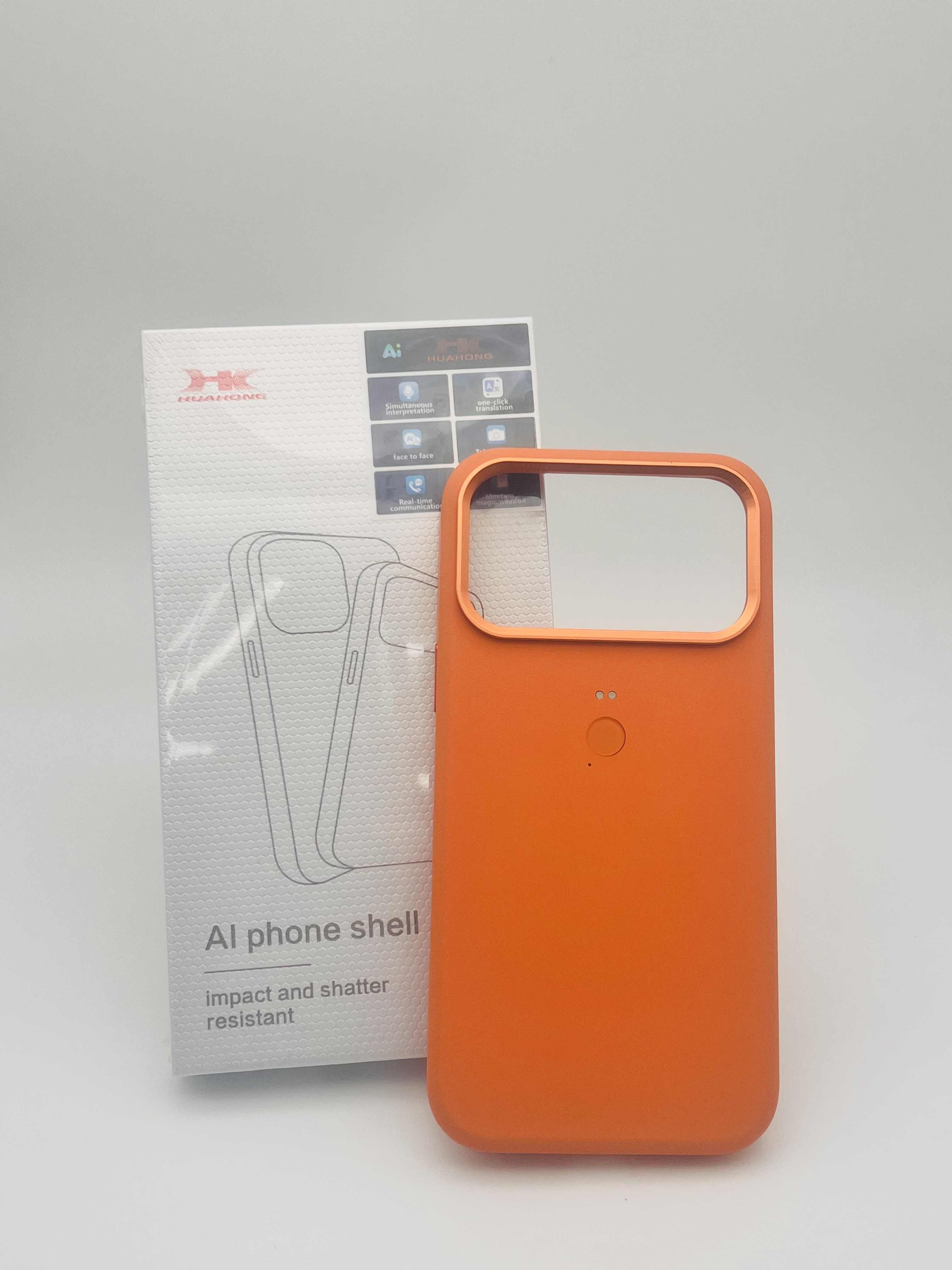 The new AI translation phone case translator is magnetically charged and compatible with Apple's iPhone series details Picture